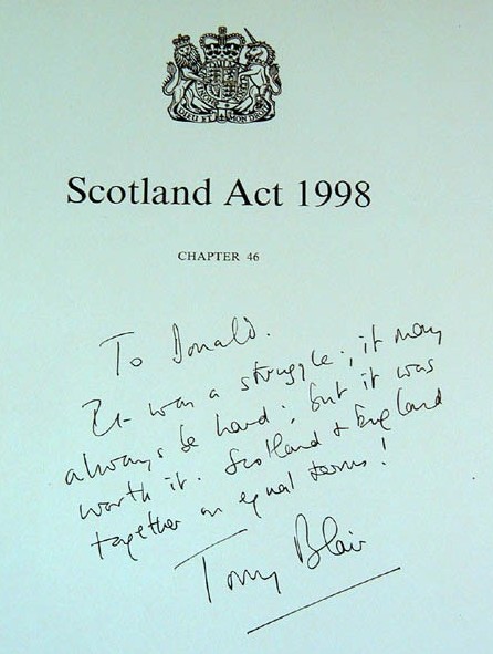 of the scotland act 1998